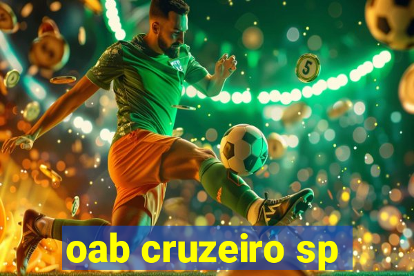 oab cruzeiro sp